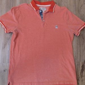 Original Penguin Size L Tipped Polo Men’s Short Sleeve
